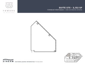 10350 Richmond Ave, Houston, TX à louer Plan d’étage– Image 1 sur 2