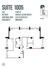 2 Carlton St, Toronto, ON à louer Plan d’étage– Image 1 sur 1