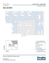 9401 Wilshire Blvd, Beverly Hills, CA à louer Plan d’étage– Image 1 sur 1