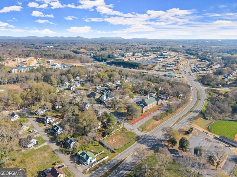 1 Spring St, Gainesville, GA à vendre - Aérien – Image 2 sur 7