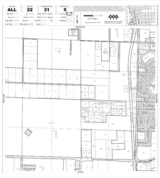 6015 180th St NE, Arlington, WA à vendre - Plan cadastral – Image 2 sur 7
