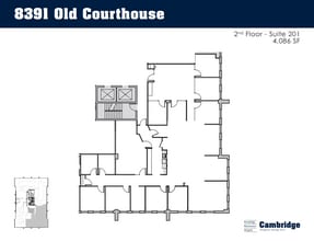 8391 Old Courthouse Rd, Vienna, VA à louer Plan d’étage– Image 1 sur 1