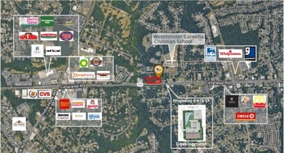 2270 Celanese Rd, Rock Hill, SC - Vue aérienne  vue de carte