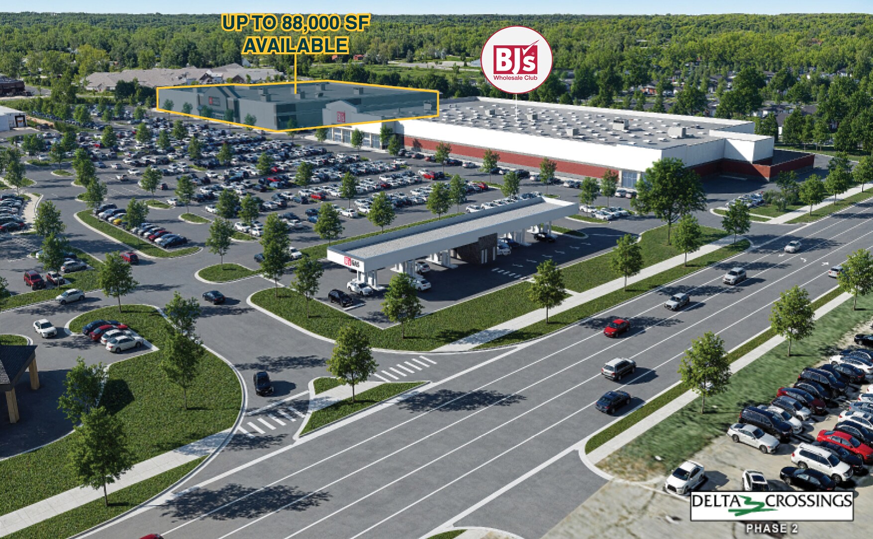 Delta Crossing- Big Box, Lansing, MI à louer Photo de l’immeuble– Image 1 sur 9