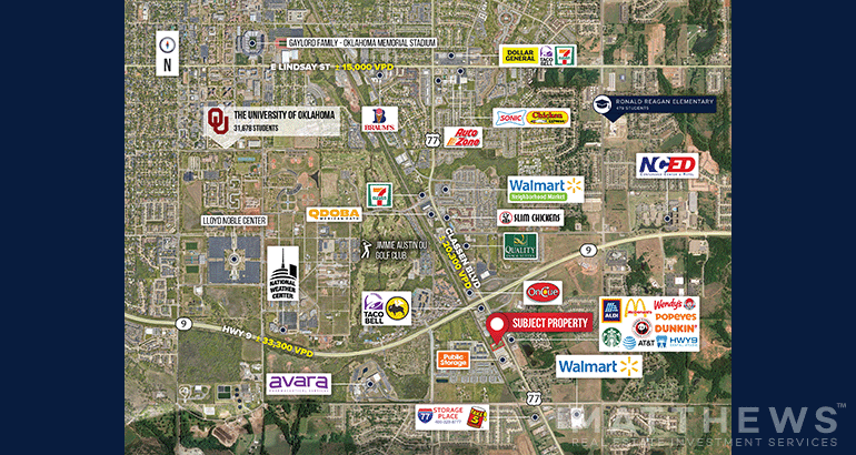 3160 Classen Blvd, Norman, OK à vendre - Photo de l’immeuble – Image 2 sur 3