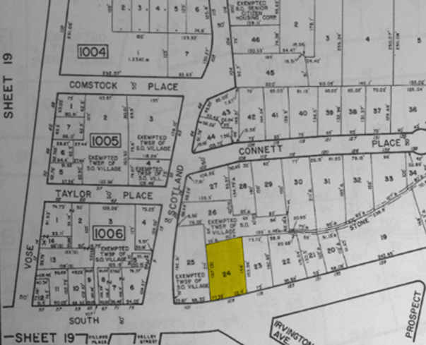 109-113 S Orange Ave, South Orange, NJ à louer - Plan cadastral – Image 3 sur 3