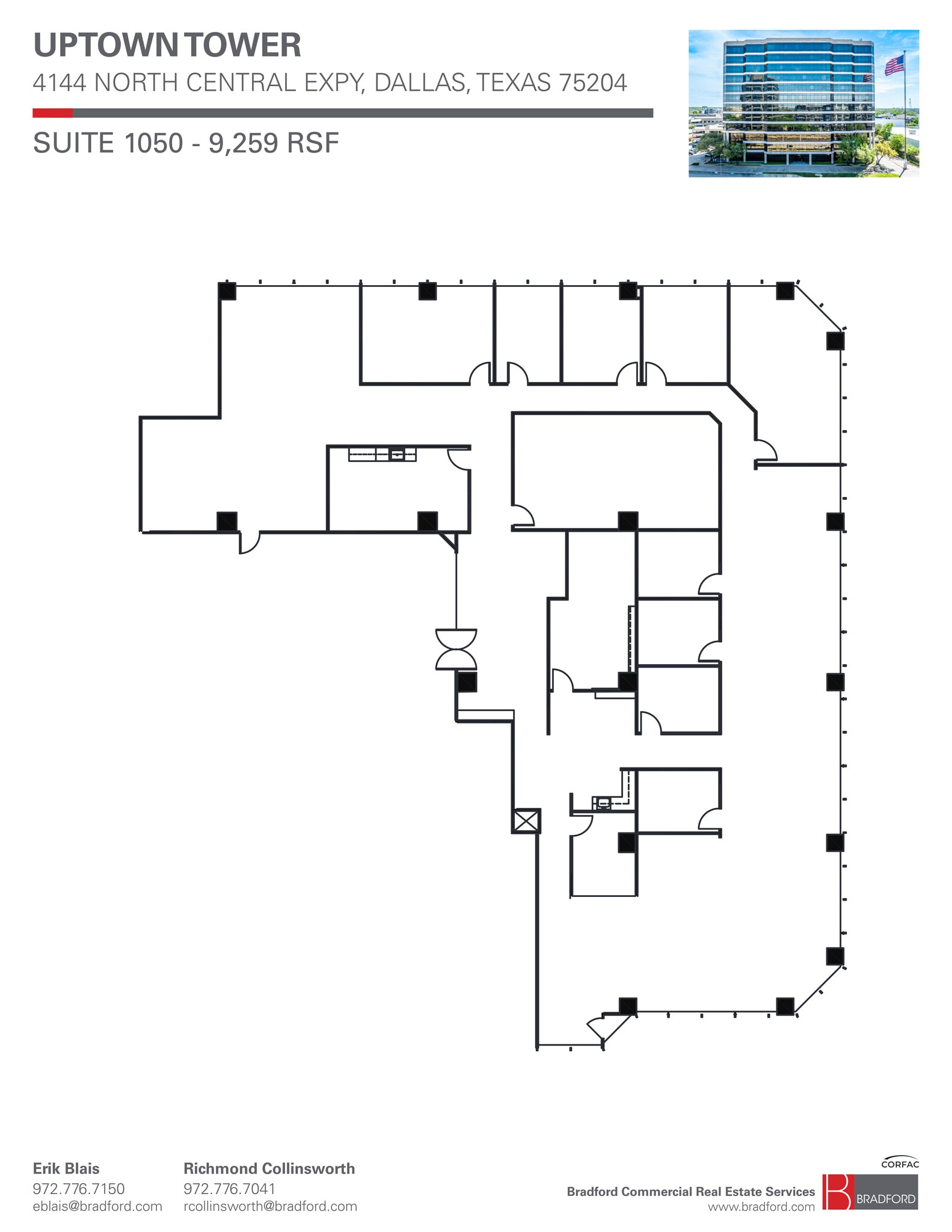 4144 N Central Expy, Dallas, TX à louer Plan de site– Image 1 sur 1
