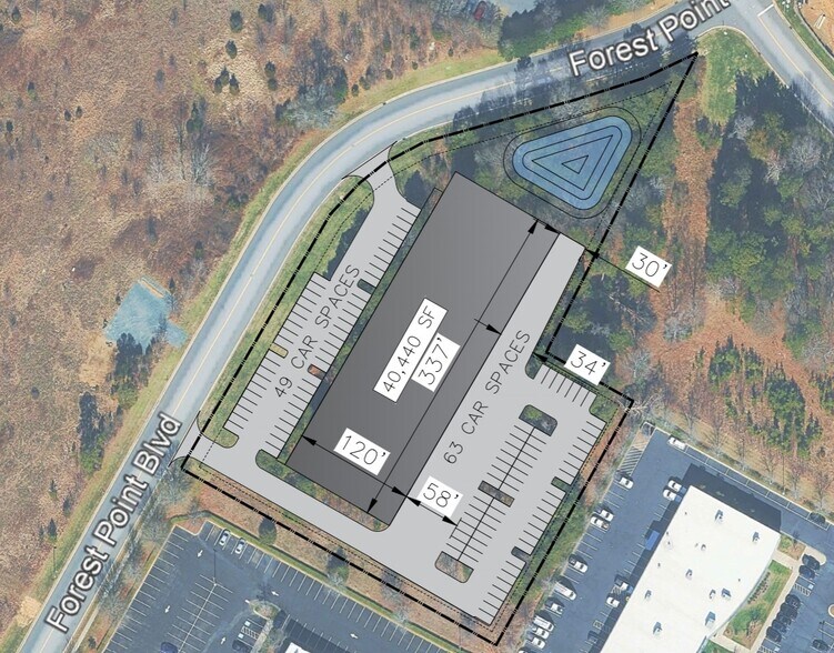 8031 Forest Point Blvd, Charlotte, NC à louer - Photo de l’immeuble – Image 2 sur 2