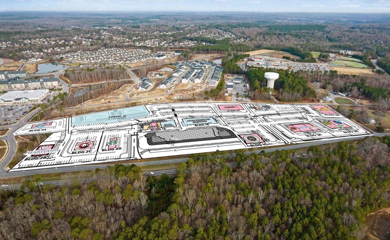 15701-15901 Cosby Rd, Chesterfield, VA à louer Plan de site– Image 1 sur 2