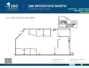 280 Interstate N Cir, Atlanta, GA à louer Plan d’étage– Image 1 sur 1