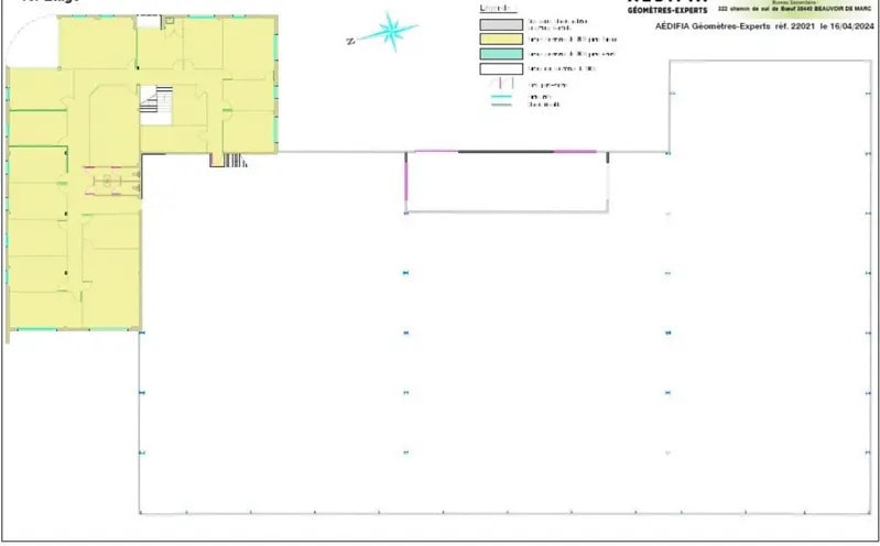 Local d’activités dans Saint-Priest à louer - Plan d’étage – Image 3 sur 18