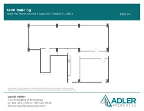 1400 NW 107th Ave, Miami, FL à vendre Plan d’étage– Image 1 sur 17