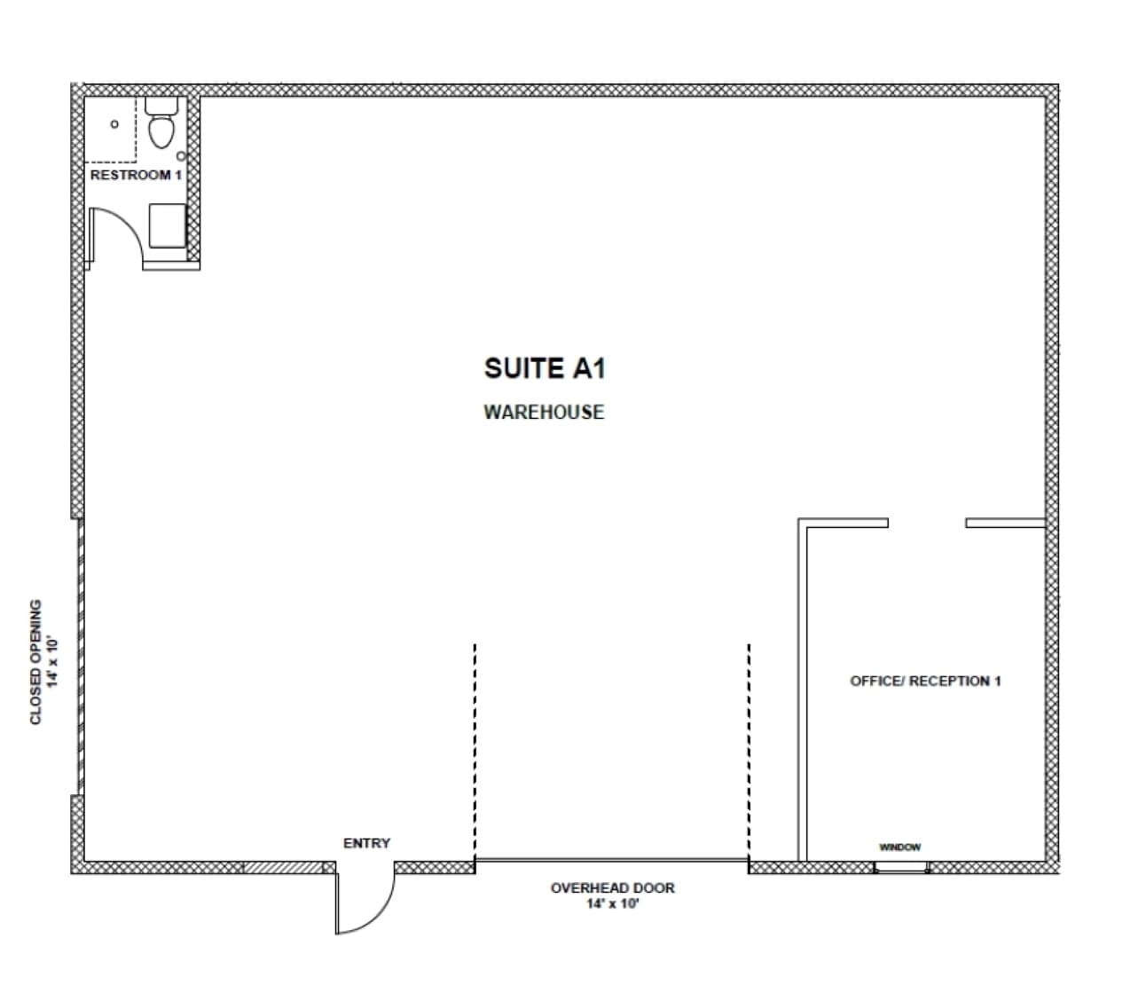2463-2517 S Riverside Dr, Fort Worth, TX à vendre Plan d’étage– Image 1 sur 1