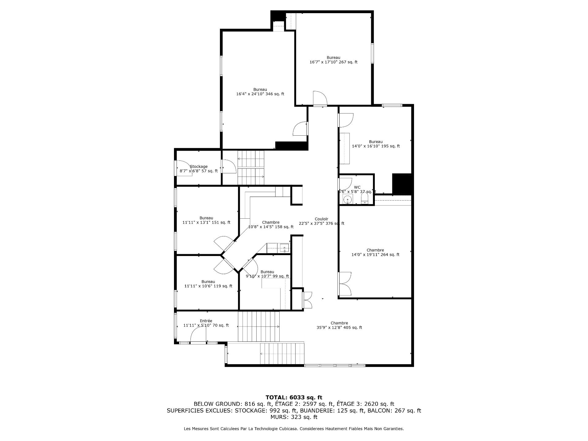 2251 Rue Jean-Talon E, Montréal, QC à louer Plan d’étage– Image 1 sur 1