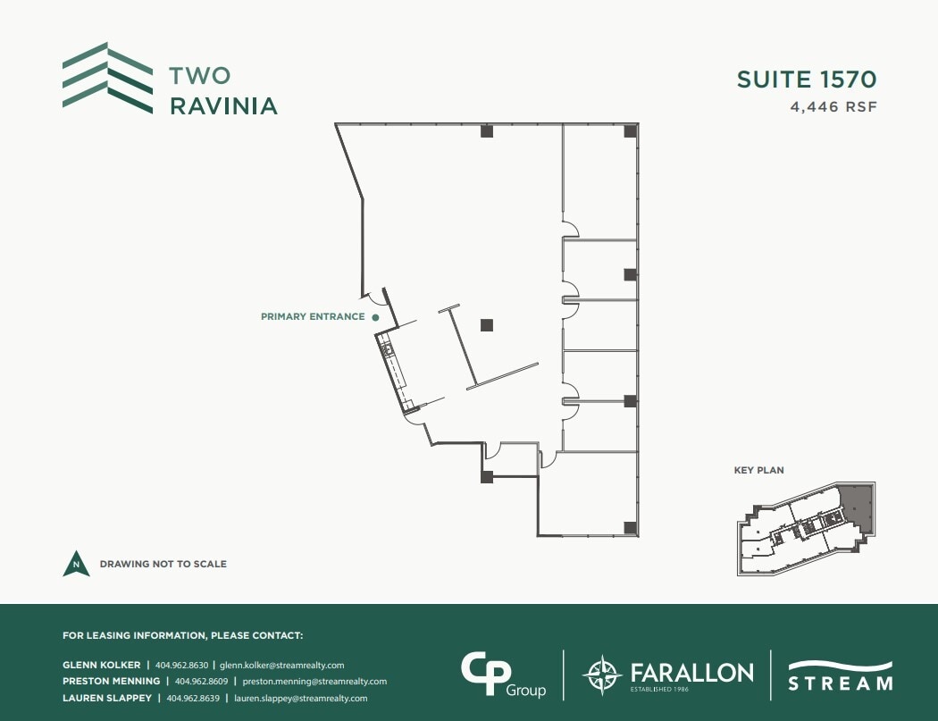 1 Ravinia Dr, Atlanta, GA à louer Plan d’étage– Image 1 sur 1