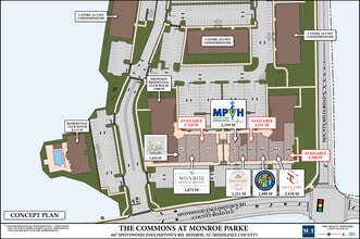 623 Spotswood-Englishtown Rd, Monroe Township, NJ à louer Plan de site– Image 1 sur 1