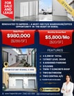 Flyer 7311 NW 12 ST UNIT 29 Doral, FL 33126, For Sale & Lease