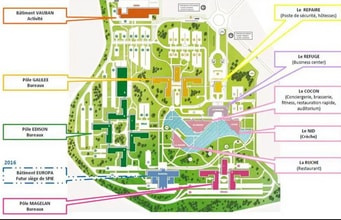 3005 Avenue De L'Entreprise, Cergy à louer Plan de site– Image 2 sur 2