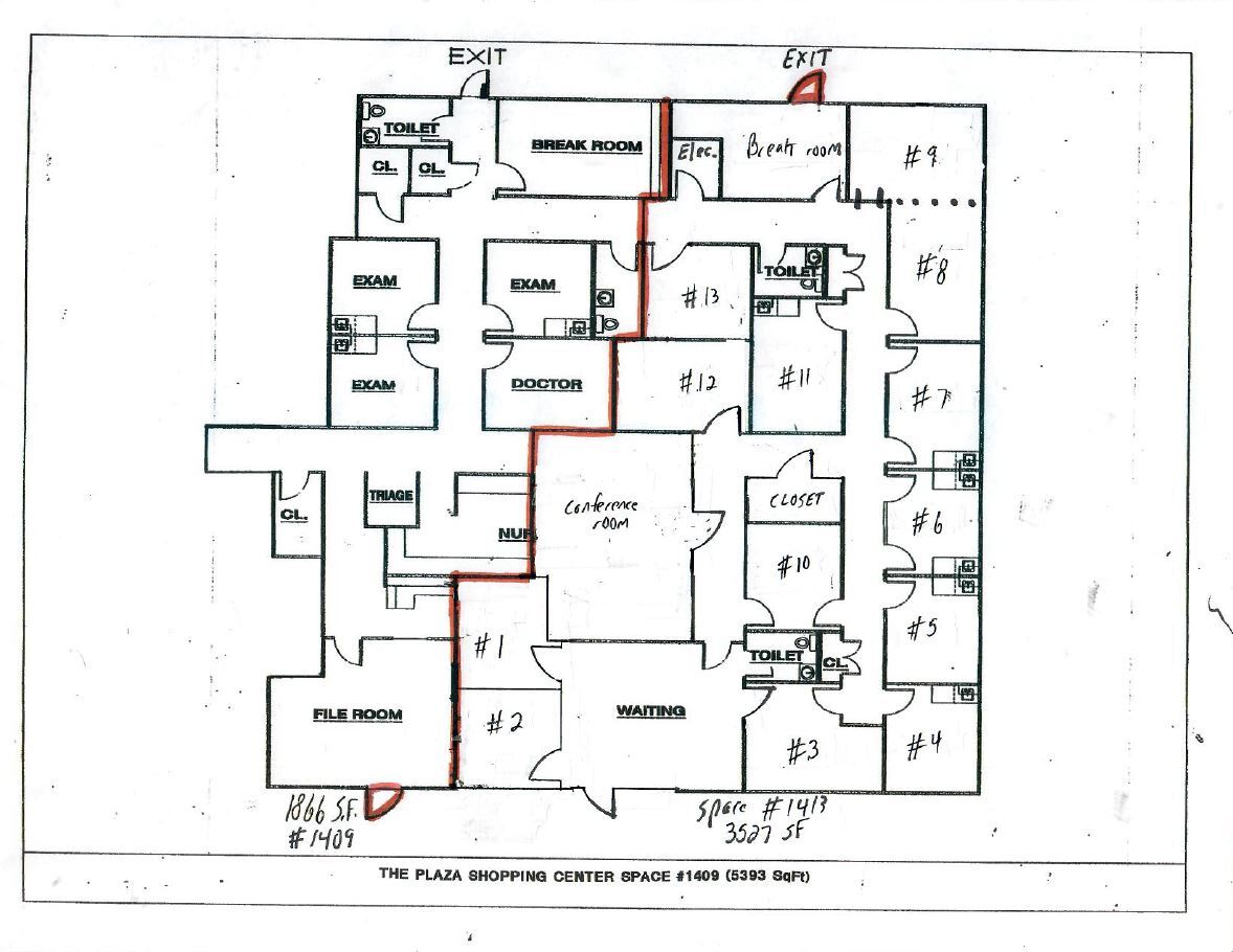 1507 S Hwy 69, Nederland, TX à louer Plan d’étage– Image 1 sur 1