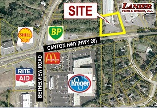 2202 Canton Hwy, Cumming, GA - VUE AÉRIENNE  vue de carte