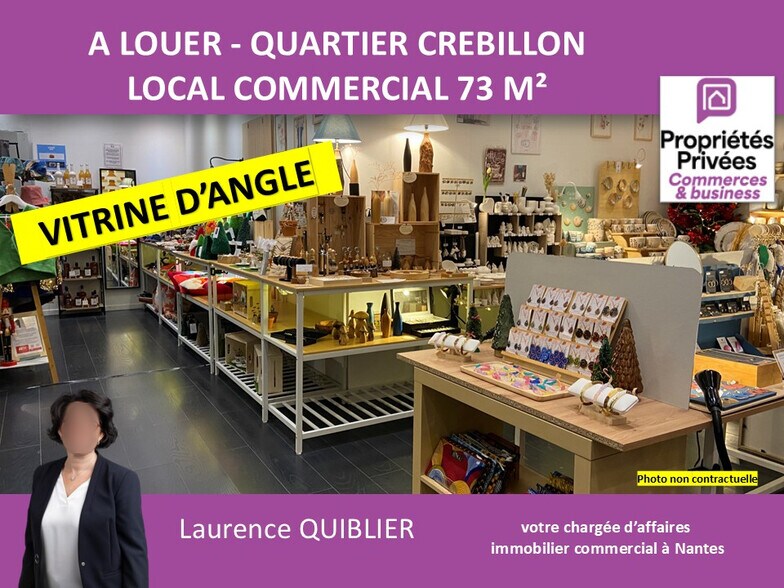 Local commercial dans Nantes à louer - Photo de l’immeuble – Image 1 sur 8