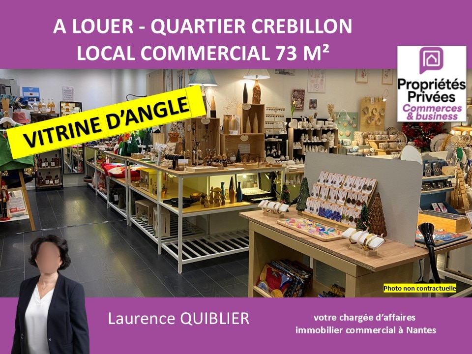 Local commercial dans Nantes à louer Photo de l’immeuble– Image 1 sur 9