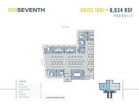 810 Seventh Ave, New York, NY à louer Plan d’étage– Image 1 sur 1