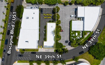 286 NE 39th St, Miami, FL - Vue aérienne  vue de carte