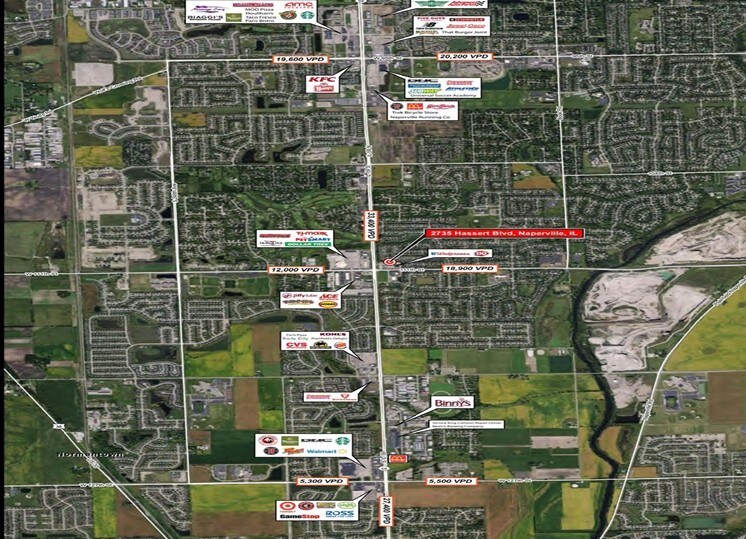 12357 S 248th Ave, Plainfield, IL à vendre - Aérien – Image 2 sur 6