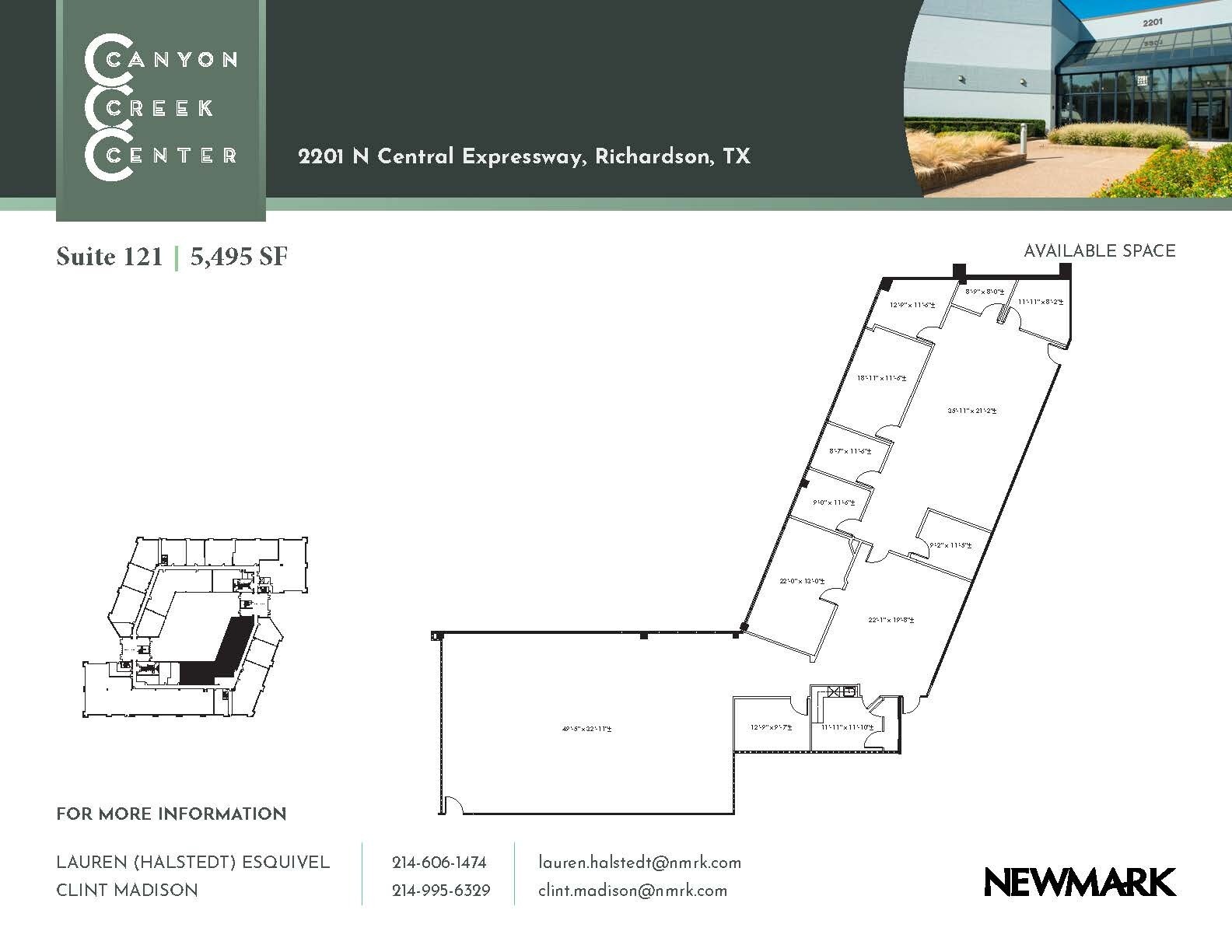 2201 N Central Expy, Richardson, TX à vendre Plan d’étage– Image 1 sur 1