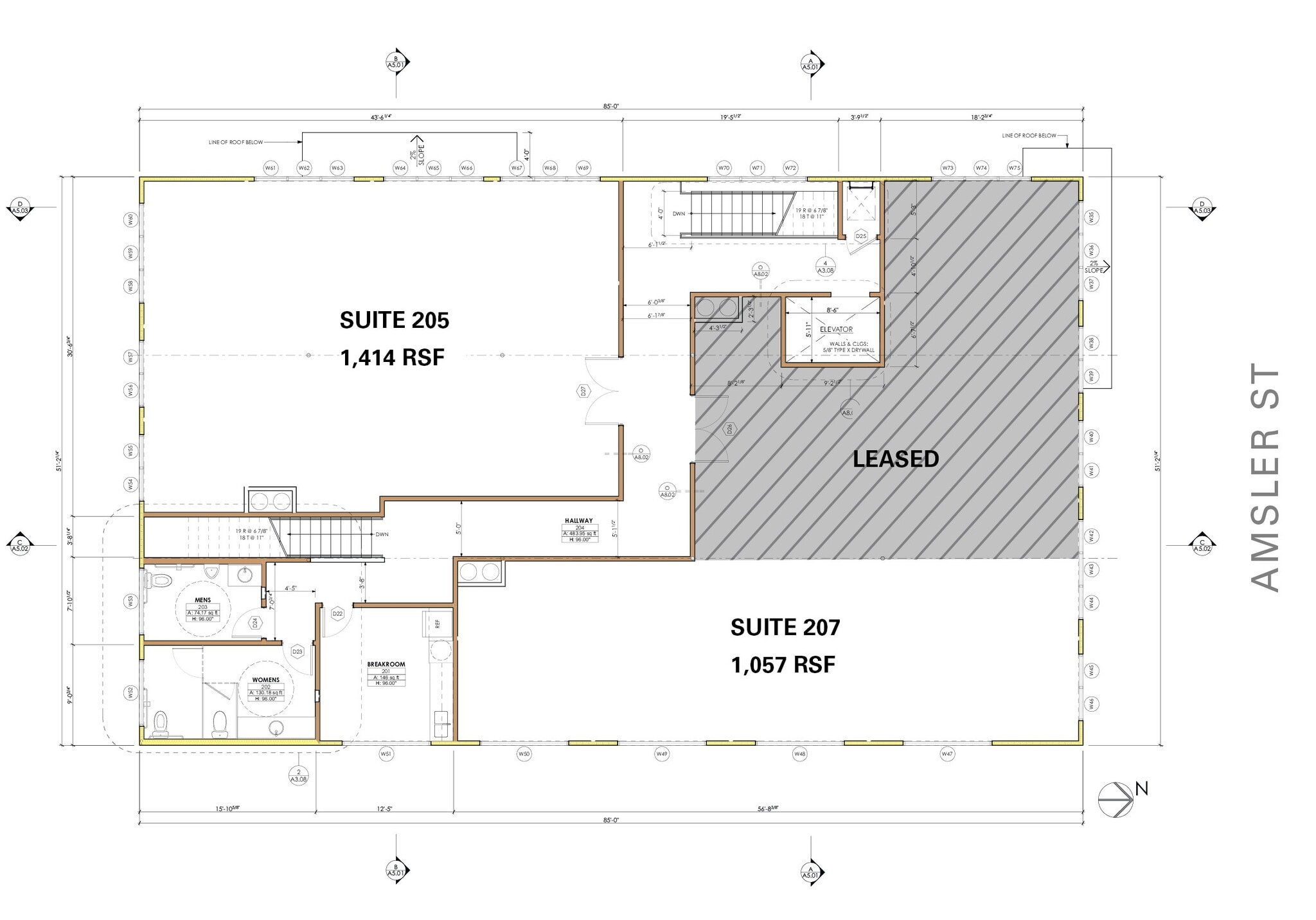 2430 Amsler St, Torrance, CA à louer Plan d’étage– Image 1 sur 1