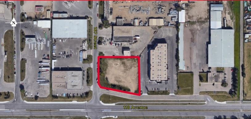16610 118th Ave NW, Edmonton, AB à louer - Plan de site – Image 2 sur 2