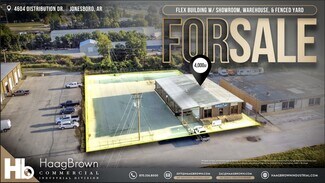 Plus de détails pour 4604 Distribution Dr, Jonesboro, AR - Local commercial à vendre
