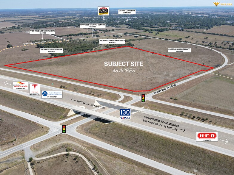 Silent Valley rd, Lockhart, TX à vendre - Photo principale – Image 1 sur 7