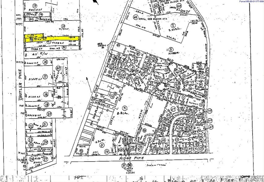 3038 Butler Pike, Conshohocken, PA à louer - Plan cadastral – Image 2 sur 9