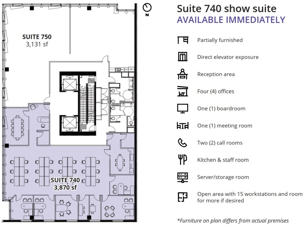 510 Seymour St, Vancouver, BC à louer Plan d’étage– Image 1 sur 10