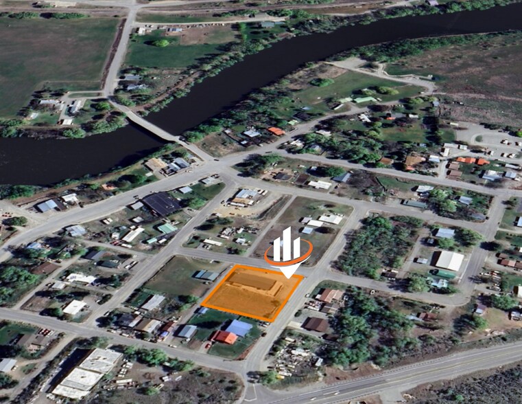 202 2nd St, Riverside, WA à vendre - Aérien – Image 3 sur 3