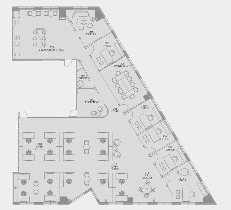 3131 McKinney Ave, Dallas, TX à louer Plan d’étage– Image 1 sur 1