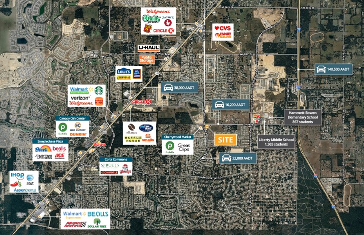 6000 SW 95th St, Ocala, FL à vendre - Aérien – Image 2 sur 2