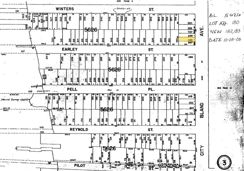183 City Island Ave, Bronx, NY à vendre - Plan cadastral – Image 2 sur 3