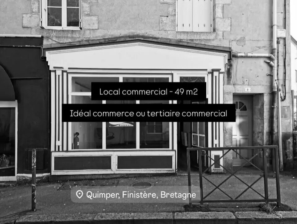 Local commercial dans Quimper à vendre Photo principale– Image 1 sur 2