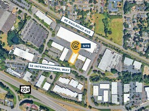 5497 SE International Way, Milwaukie, OR - Vue aérienne  vue de carte