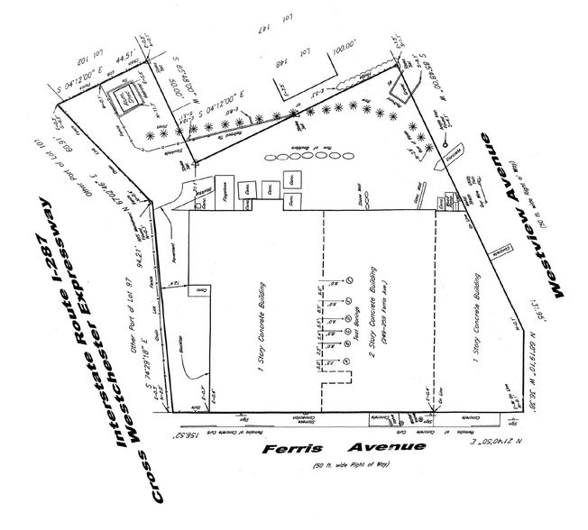 249-259 Ferris ave, White Plains, NY à vendre - Plan cadastral – Image 2 sur 4