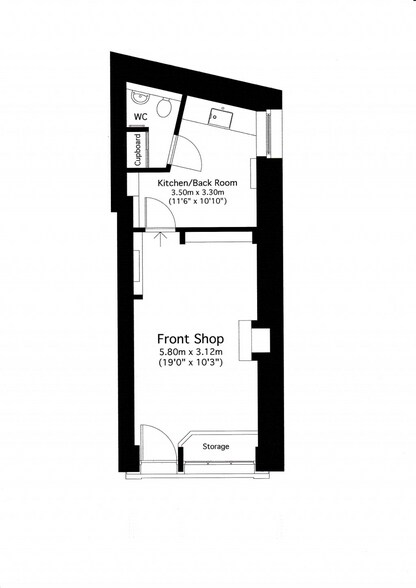 45 North Road, Kirkby Stephen à vendre - Plan d’étage – Image 2 sur 2