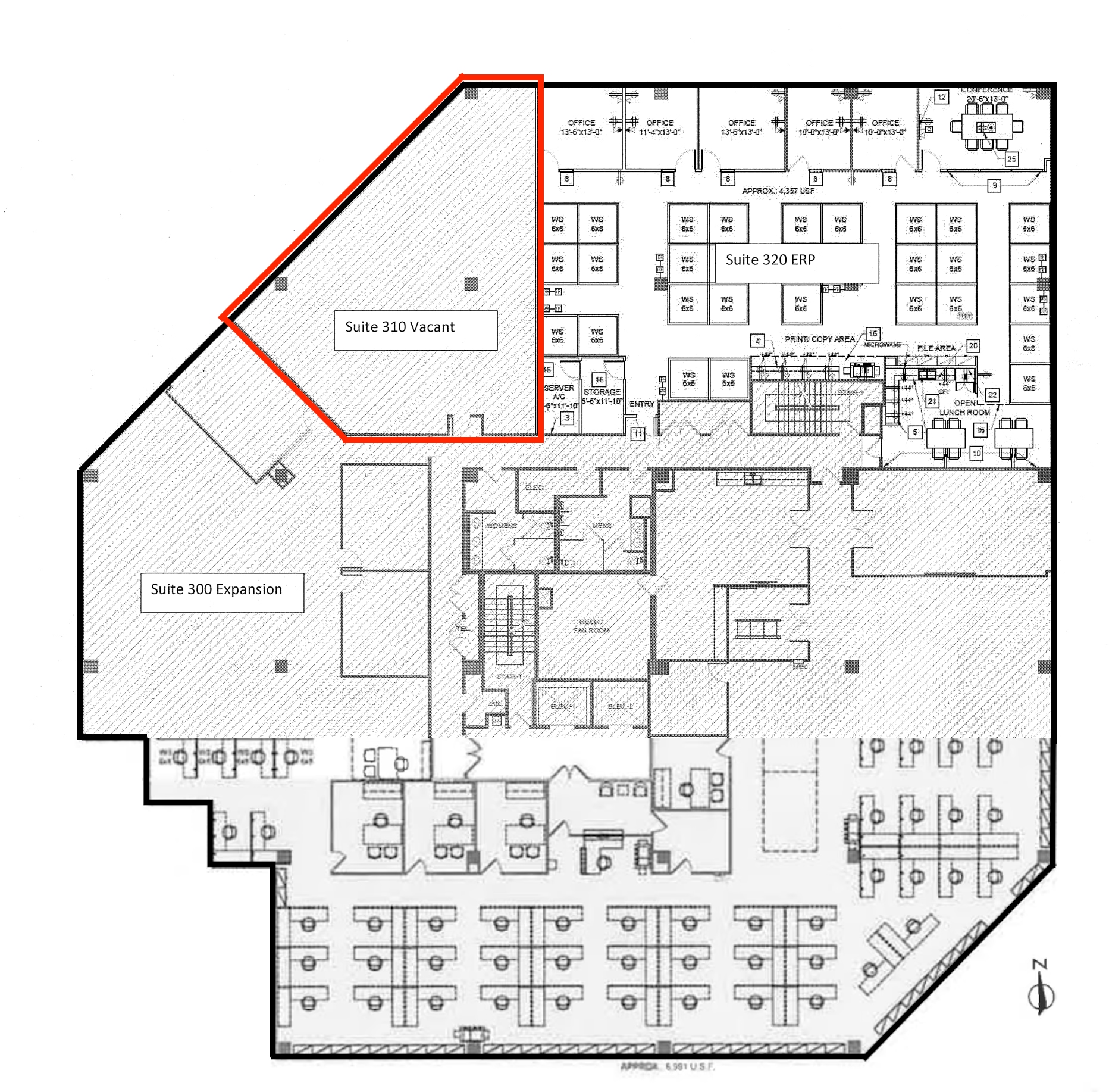 1501 Hughes Way, Long Beach, CA à louer Plan d’étage– Image 1 sur 6