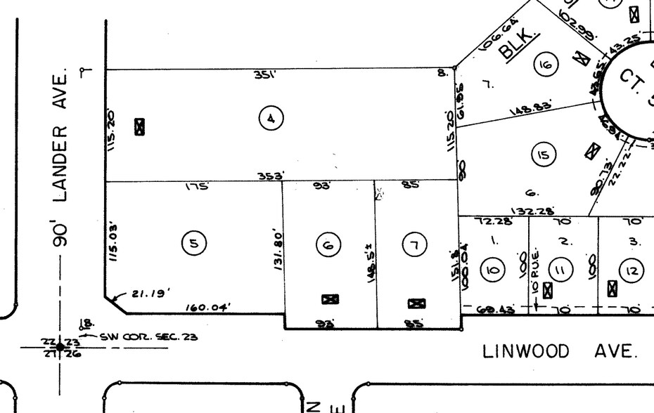 125 Linwood Ave, Turlock, CA à louer - Plan cadastral – Image 2 sur 3