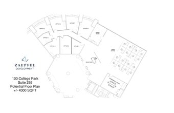 100 College Pky, Williamsville, NY à louer Plan d’étage– Image 2 sur 2