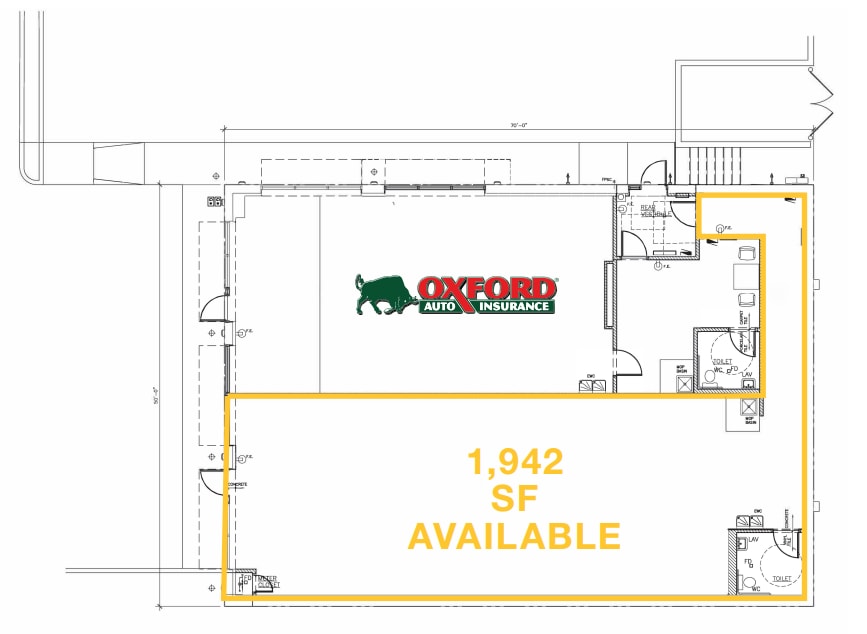 6725 N Clark St, Chicago, IL à louer Plan d’étage– Image 1 sur 1