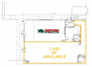 6725 N Clark St, Chicago, IL à louer Plan d’étage– Image 1 sur 1