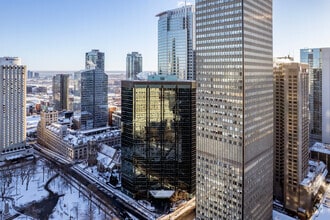 1100-1150 Boul René-Lévesque Ouest, Montréal, QC - VUE AÉRIENNE vue de carte